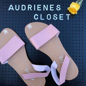 Blush Celine Sandals